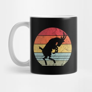 Billy Strings Goat Silhouette Retro Vintage Mug